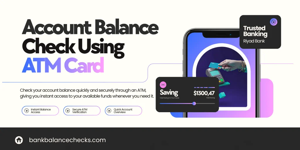 Balance Check Through ATM